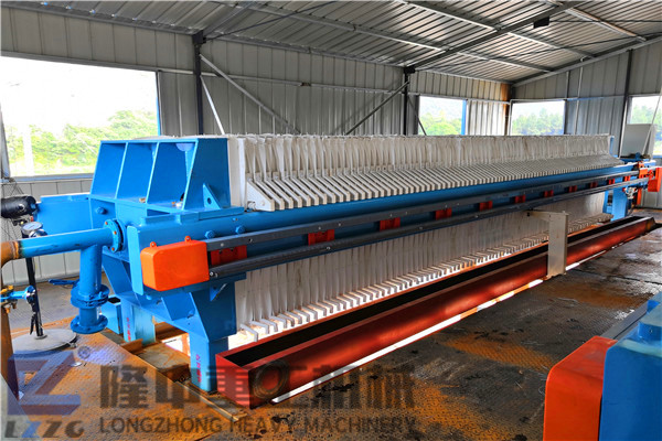 廂式壓濾機工作過程 環(huán)保洗沙污泥壓濾機設(shè)備